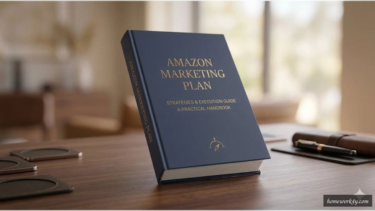 Amazon Marketing Plan PDF Book Cover