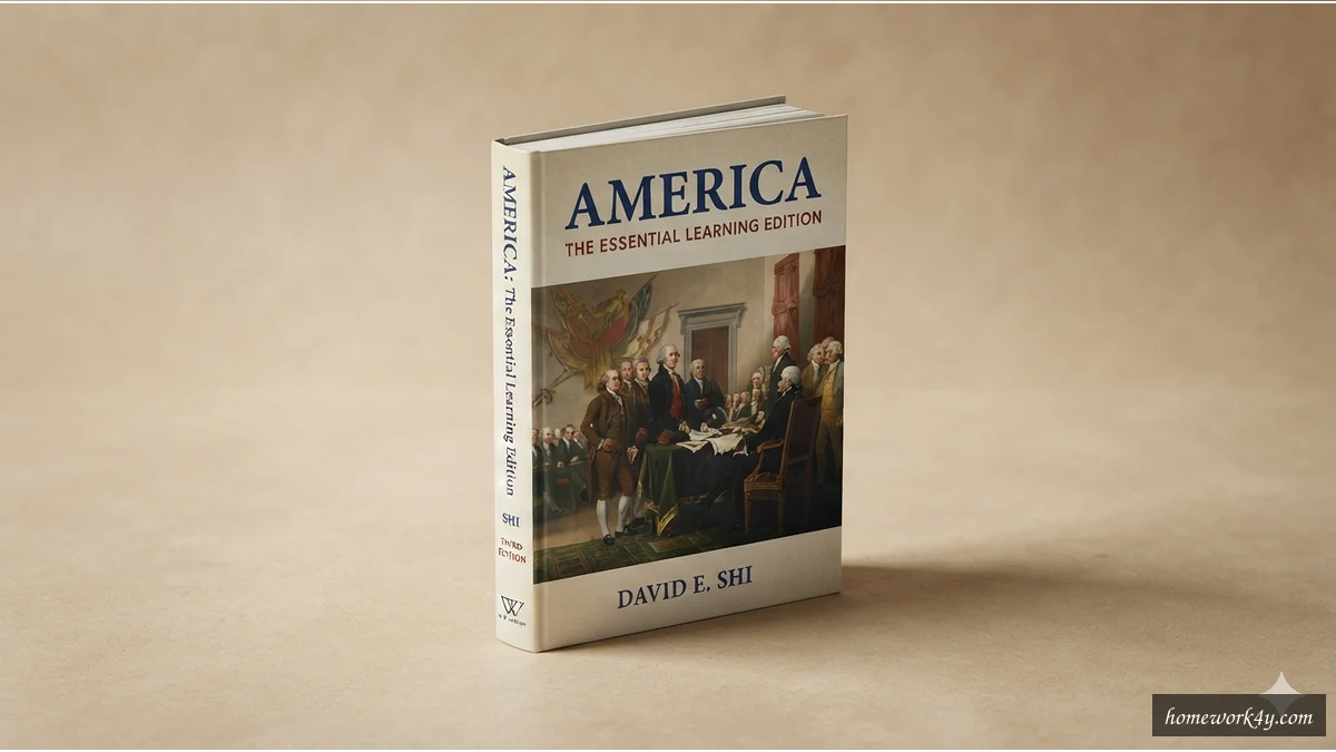 America: The Essential Learning Edition textbook cover