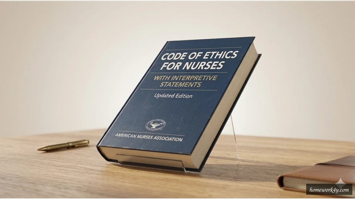 ANA Code of Ethics for Nurses book cover