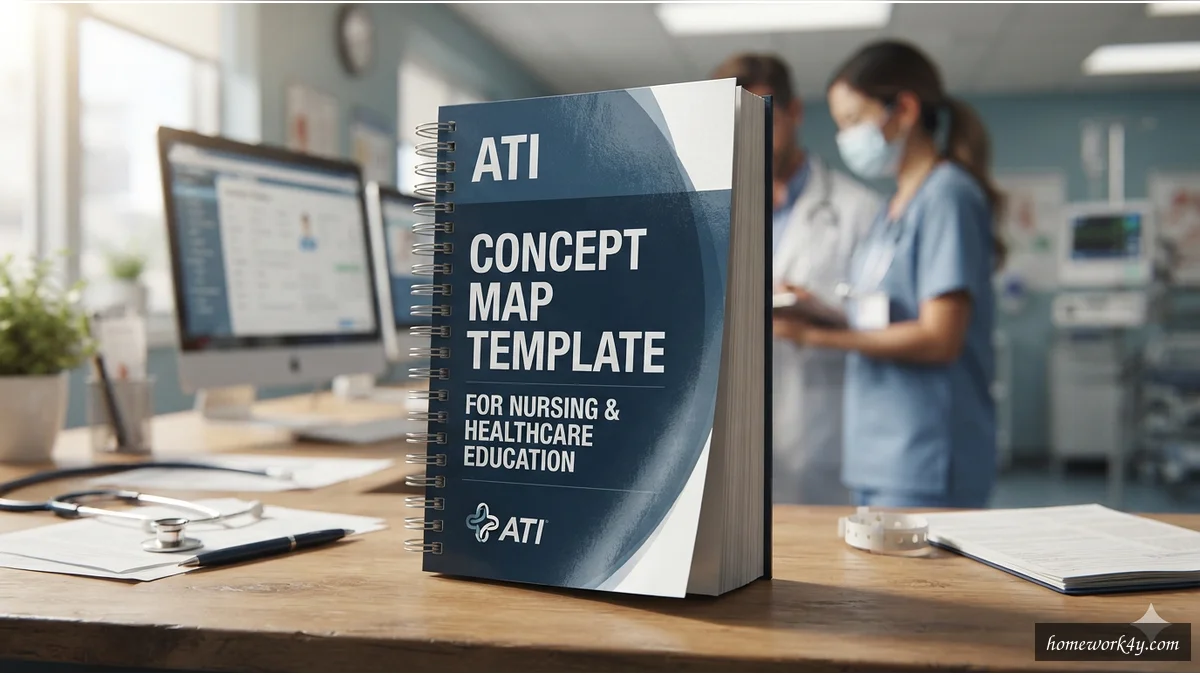 ATI Concept Map Template Book Cover