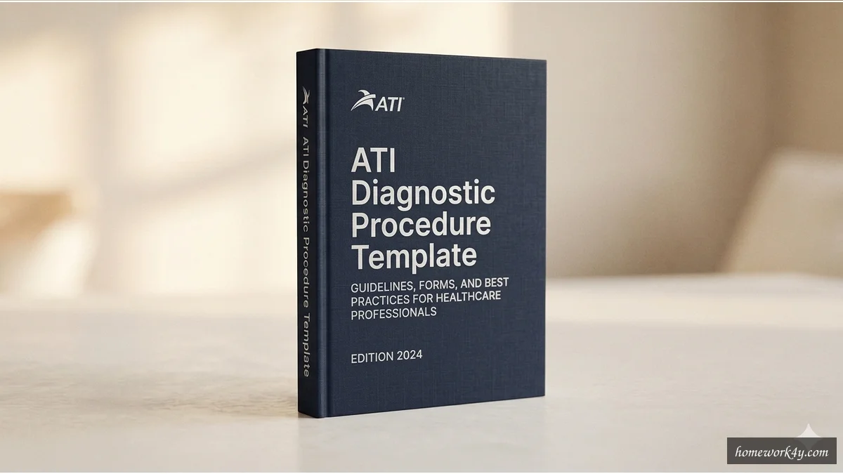 ATI Diagnostic Procedure Template book cover