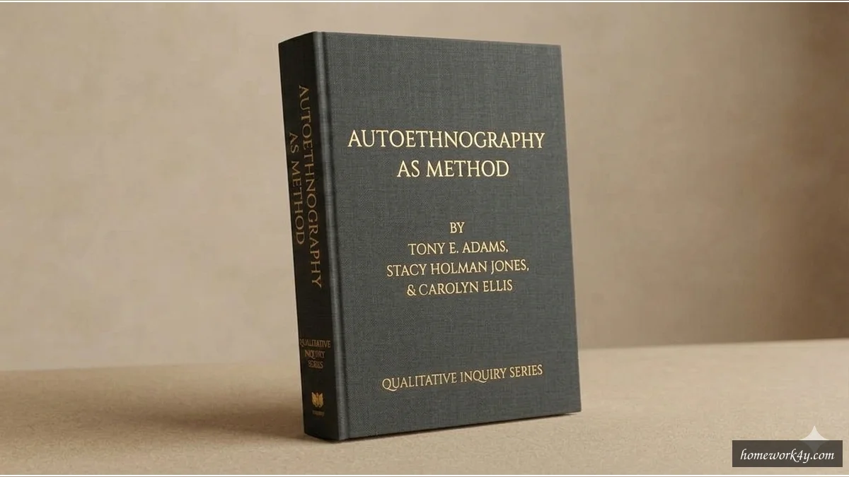 Autoethnography as Method book cover