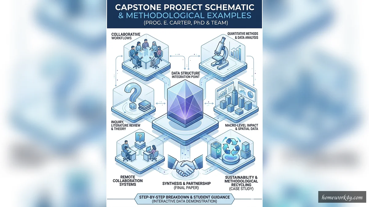 Technical data structure of a capstone project