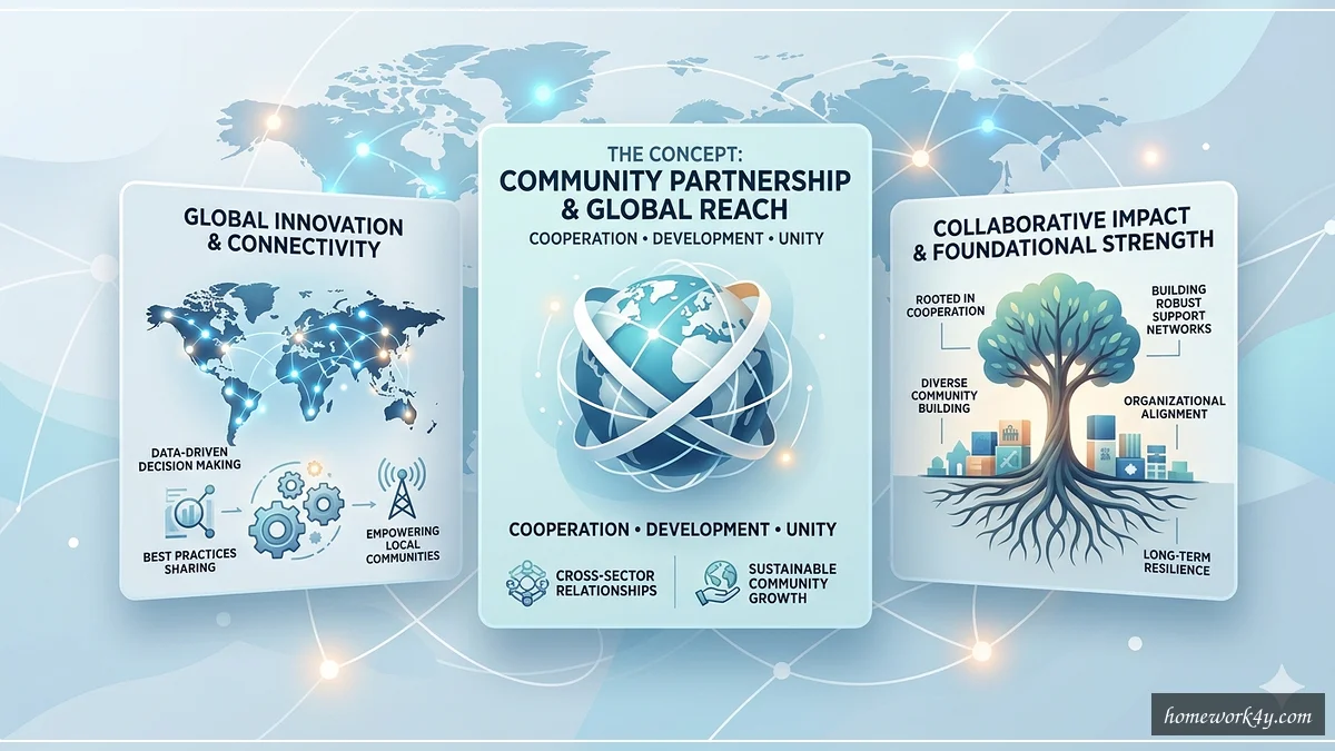 Systemic community partnership concept