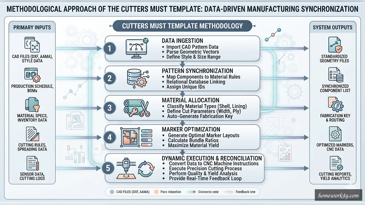 Cutters Must Template methodological approach infographic