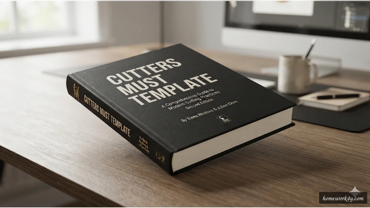 Cutter's Must Template Book Cover