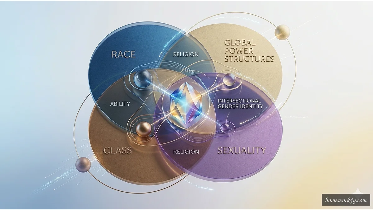 Intersectional framework of gender concepts