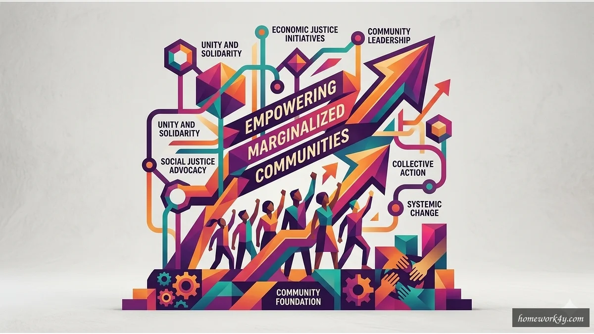 Community organizing and systemic transformation visual model