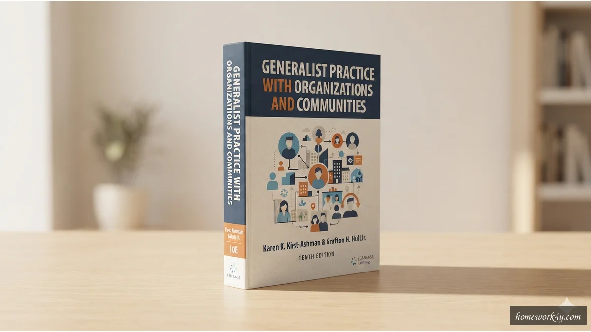 Generalist Practice with Organizations and Communities book cover