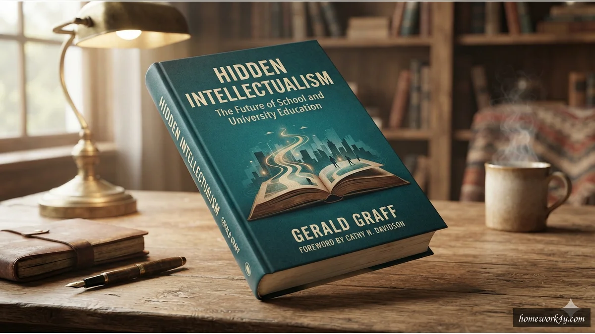 Hidden Intellectualism book cover, academic literacy, education