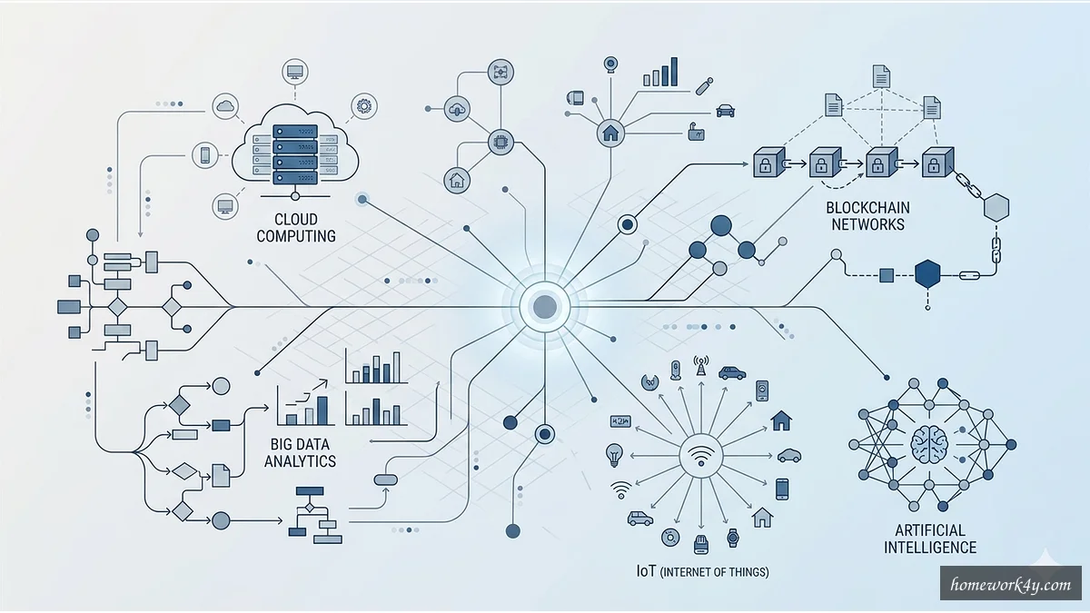 Digital ecosystem and emerging technologies
