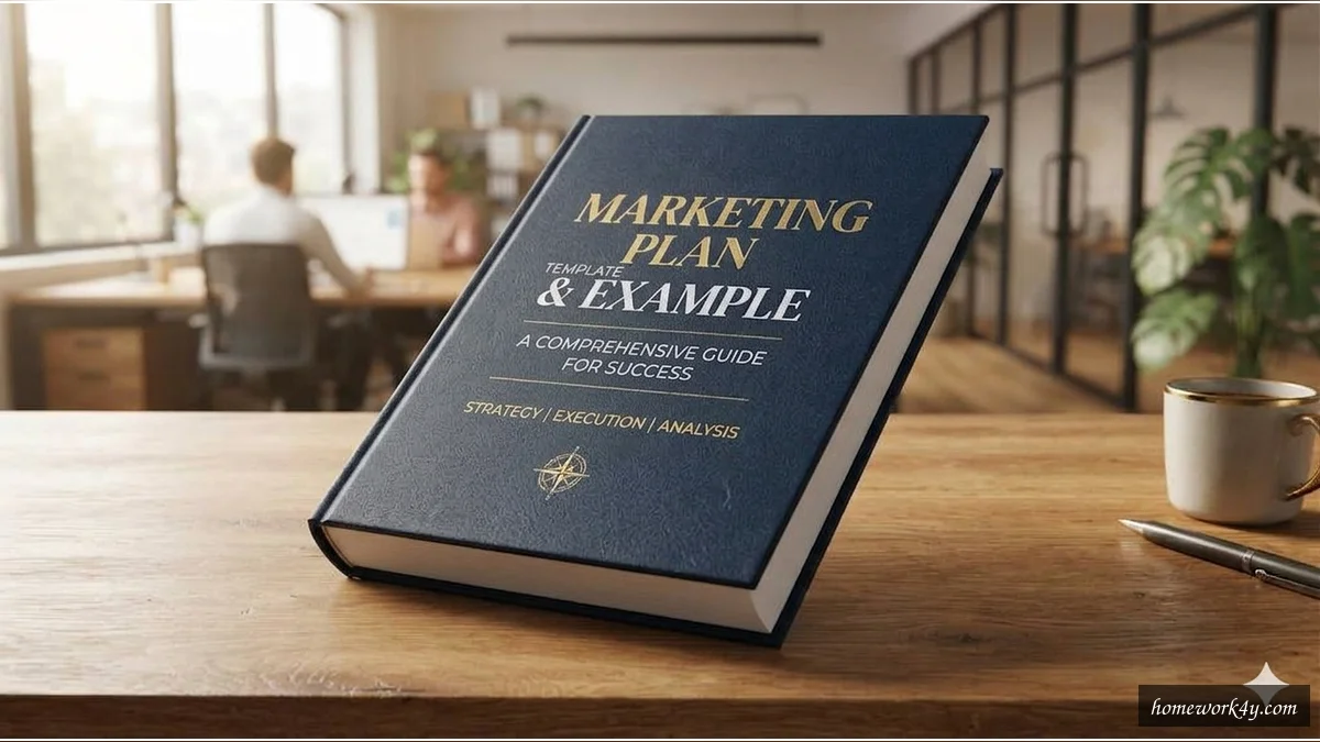 Marketing Plan Template & Example book cover