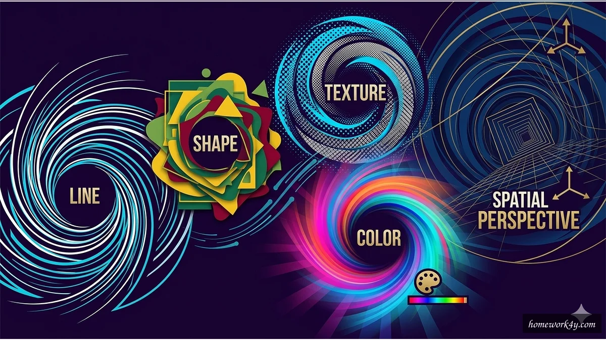 Visual language components schematic