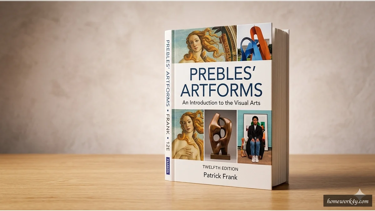 Prebles' Artforms 12th edition textbook cover