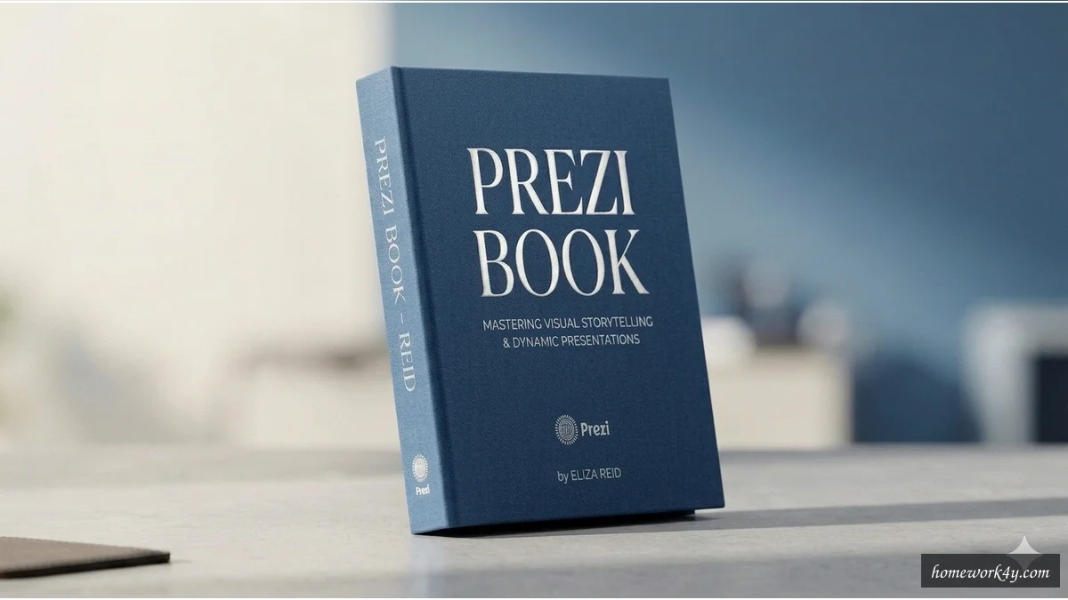 Prezi book cover with secure login and authentication