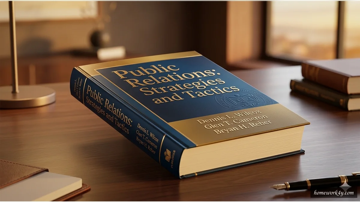 Public Relations Strategies and Tactics Book Cover