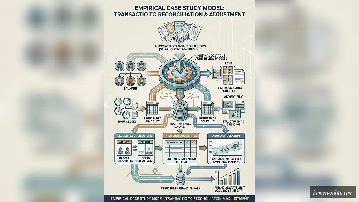 Empirical multi-variable case study model infographic