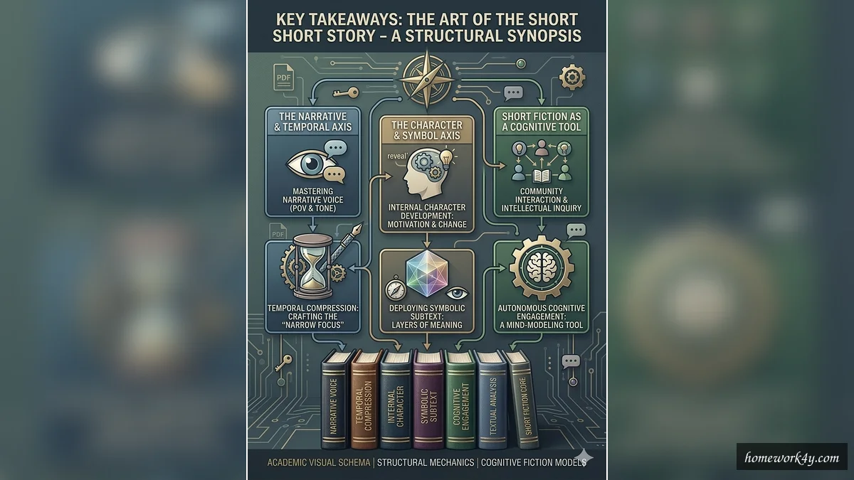 Key takeaways from The Art of the Short Story flowchart