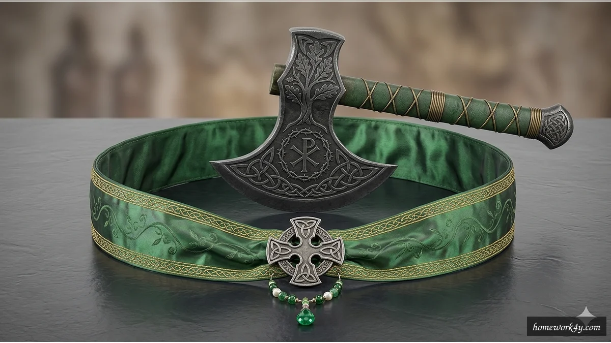 Green Knight symbolism in medieval literature