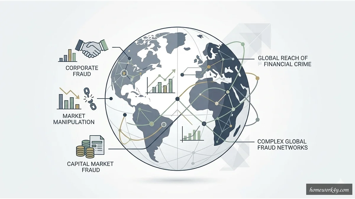Global white-collar crime and corporate fraud network