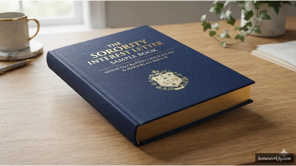 Sorority Interest Letter Sample Book Cover